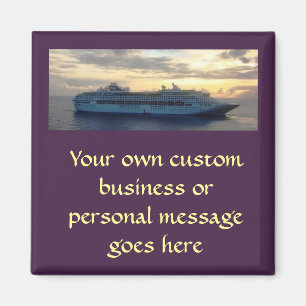 Sunset Abaft Cutom Magneet