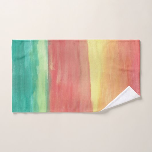 Sunset Abstract Bad Handdoek (Handdoek)