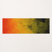 Sunset Abstract Facets - Yoga Mat (Achterkant (horizontaal))