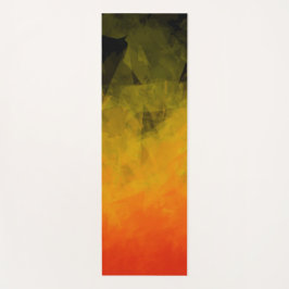 Sunset Abstract Facets - Yoga Mat
