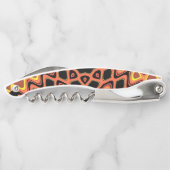 SUNSET ABSTRACT KURKENTREKKER (Achterkant)