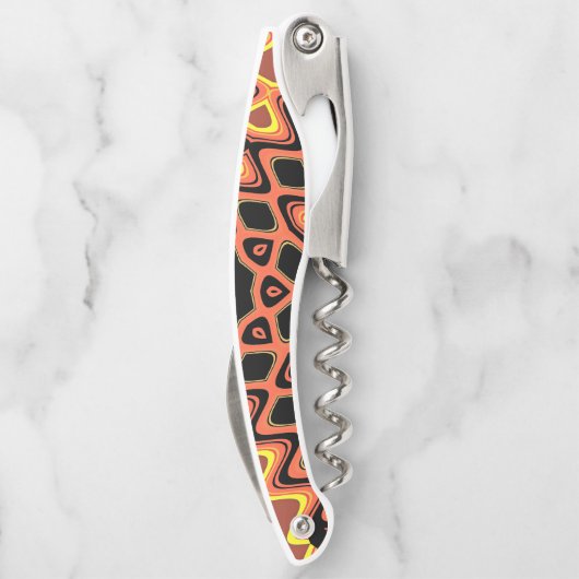 SUNSET ABSTRACT KURKENTREKKER (Achterkant)