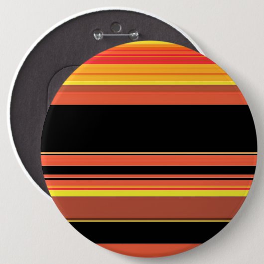 SUNSET ABSTRACT RONDE BUTTON 6,0 CM (Voorkant /achterkant)