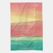 Sunset Abstract Theedoek (Verticaal)