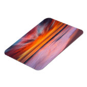 Sunset abstract uit Tamarack Beach Magneet (Linkerzijde)