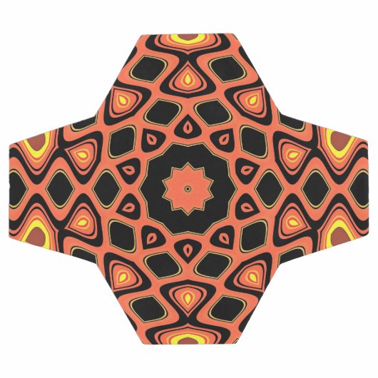 SUNSET ABSTRACT VOETBAL (Enkel)