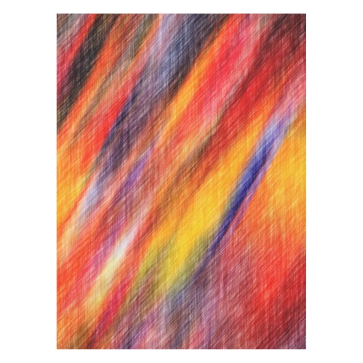 Sunset Abstracte Colors Tablecloth Tafelkleed (Voorkant)