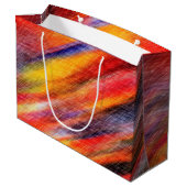 Sunset Abstracte kleuren 3 Groot Cadeauzakje (Achterkant Gekanteld)