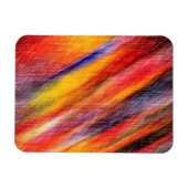 Sunset Abstracte kleuren Art Magnet Magneet (Horizontaal)