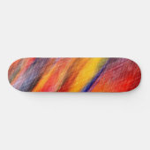 Sunset Abstracte kleuren Skateboard Colorful (Horizontaal)