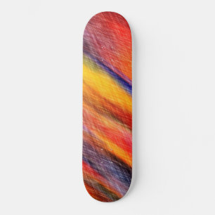 Sunset Abstracte kleuren Skateboard Colorful