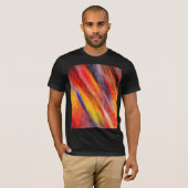 Sunset Abstracte kleuren - T-shirt (Voorkant volledig)