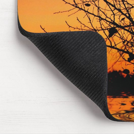 Sunset Abstracte Mousepad Muismat (Hoek)