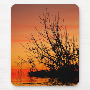 Sunset Abstracte Mousepad Muismat