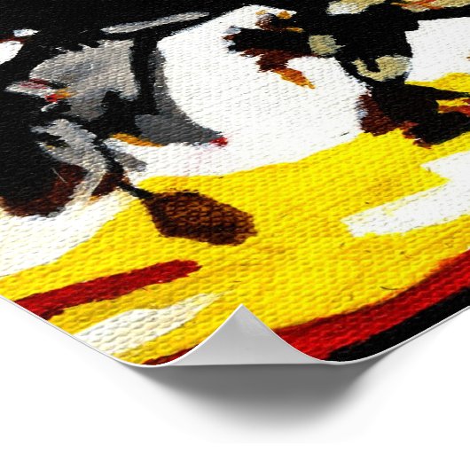 Sunset Abstracted Poster (Hoek)