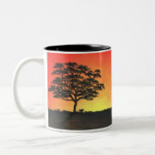 Sunset Acacia Tweekleurige Koffiemok (Links)