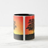 Sunset Acacia Tweekleurige Koffiemok (Center)