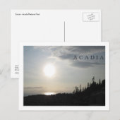 Sunset - Acadia National Park Briefkaart (Voorkant / Achterkant)