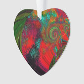 "Sunset" acryl Ornament (voorkant)