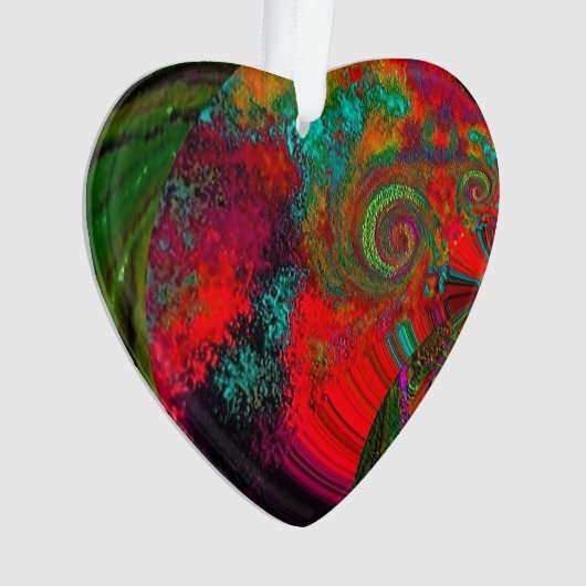 "Sunset" acryl Ornament (voorkant)