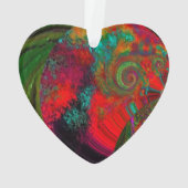 "Sunset" acryl Ornament (achterkant)