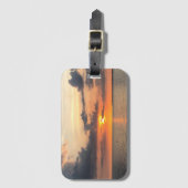 Sunset Acrylic Bagagelabel (Voorkant (verticaal))