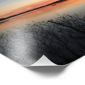 Sunset Afbeelding Foto Afdruk (Hoek)