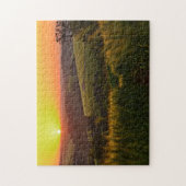 Sunset Agriculture Wheat Legpuzzel (Verticaal)