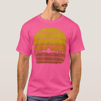 Sunset Airliner  T-shirt