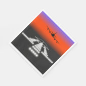 Sunset Airplane Approach Runway Lights Aviation Servet (Hoek)