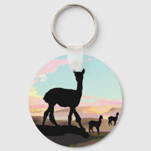Sunset Alpacas Sleutelhanger