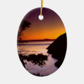 Sunset Anacortes Fidalgo Island Keramisch Ornament (Voorkant)
