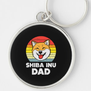 Sunset and akita dog   Cadeau van mooie honden Sleutelhanger