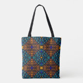 Sunset and Moonrise Tote Bag (Achterkant)