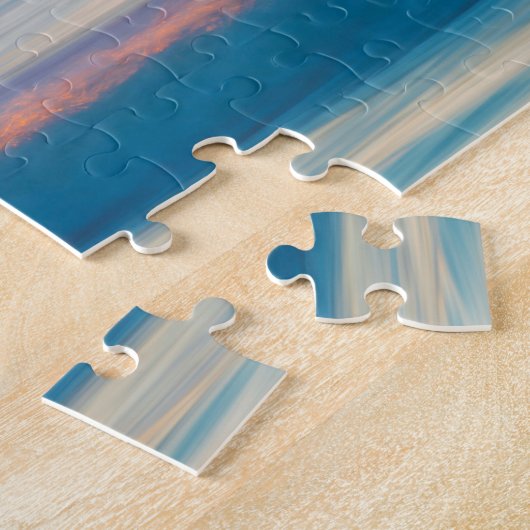 Sunset and Ocean | State Park Cape-teleurstelling Legpuzzel (Zijkant)