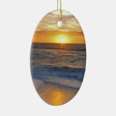 Sunset and Rocks Keramisch Ornament (Rechts)