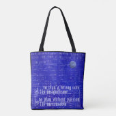 Sunset and Starry Night Tote Bag (Achterkant)