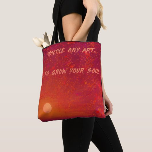 Sunset and Starry Night Tote Bag (Dichtbij)