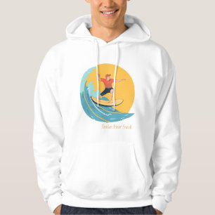 Sunset and Surfing Hoodie