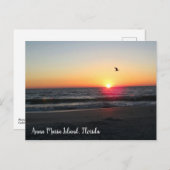 Sunset Anna Maria Island Florida Briefkaart (Voorkant / Achterkant)