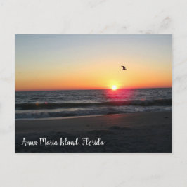 Sunset Anna Maria Island Florida Briefkaart