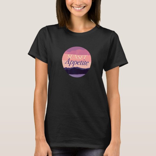 Sunset Appetite T-shirt (Voorkant)