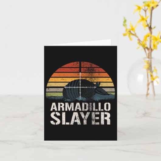 Sunset Armadillo Slayer Armadillo Hunter G Kaart (Gele Bloem)