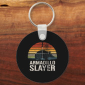  Sunset Armadillo Slayer Armadillo Hunter G Sleutelhanger (Voorkant)