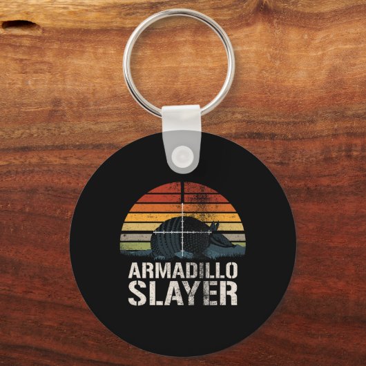  Sunset Armadillo Slayer Armadillo Hunter G Sleutelhanger (Voorkant)