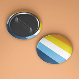 Sunset Aroace Vlag LGBT Symbool Pride Maand Ronde Button 5,7 Cm