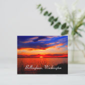 Sunset Art Briefkaart (Staand voorkant)
