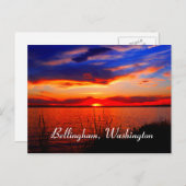 Sunset Art Briefkaart (Voorkant / Achterkant)