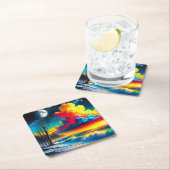 Sunset Art Kartonnen Onderzetters (Insitu)