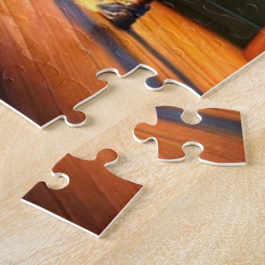 Sunset Art Legpuzzel (Zijkant)